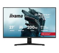 iiyama Écran PC G-MASTER Red Eagle G2771QS-B1 27" WQHD 200Hz Fast IPS 0,5 ms 2xHDMI 1xDP Classe E