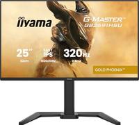 iiyama G-Master GB2591HSU-B1 24,5" Fast IPS, 1920 x 1080 jusqu'à 320 Hz, 0,4 ms MPRT, 2 x HDMI 2.1/DP/USB-C, compatible G-SYNC, HDR10, HAS