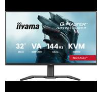 Iiyama G-MASTER GB3261UHSCP-B1 Écran 31.5" 4K UHD VA 144Hz 0.6ms MPRT, HDR10, FreeSync Premium, USB 3.2 Gen 1 Hub, DisplayPort 1.4, HDMI 2.1