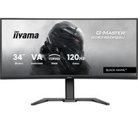 iiyama G-MASTER GCB3482WQSU-B1 Écran Gaming Curvé 34 pouces avec une fréquence de rafraîchissement de 120Hz et un temps de réponse de 0.6 ms