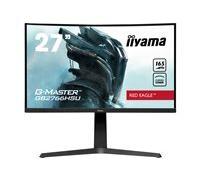iiyama G-MASTER Red Eagle GB2766HSU-B1 - Écran LED - incurvé - 27" - 1920 x 1080 Full HD (1080p) @ 165 Hz - VA - 250 cd/m² - 3000:1 - 1 ms - 2xHDMI, DisplayPort - haut-parleurs - noir mat