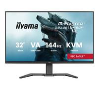 iiyama G-MASTER Red Eagle GB3261UHSCP-B1 - Écran LED - jeux - 32" (31.5" visualisable) - 3840 x 2160 4K @ 144 Hz - VA - 400 cd/m² - 3000:1 - HDR10 - 0.6 ms - 2xHDMI, DisplayPort, USB-C - haut-parleurs