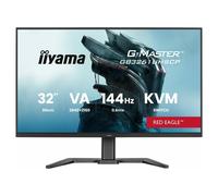 iiyama G-MASTER Red Eagle GB3261UHSCP-B1 - Écran LED - jeux - 32" (31.5" visualisable) - 3840 x 2160 4K @ 144 Hz - VA - 400 cd/m² - 3000:1 - HDR10 - 0.6 ms - 2xHDMI, DisplayPort, USB-C - haut-parleurs