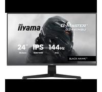 Iiyama G2441HSU-B1 Écran 23.8" FHD IPS 144Hz 1ms MPRT 350cd/m² AMD FreeSync, Haut-parleurs intégrés, Hub USB 2.0, Montage VESA 100x100