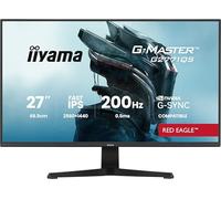 iiyama Écran PC G-MASTER Red Eagle G2771QS-B1 27" WQHD 200Hz Fast IPS 0,5 ms 2xHDMI 1xDP Classe E