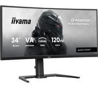 iiyama Moniteur de Bureau, GCB3482WQSU-B1, 34", VA, 3440 x 1440/120 Hz, 2H1DP, A