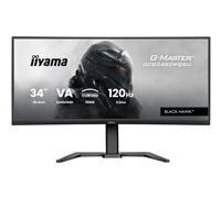 Ecran PC Gamer incurvé - IIYAMA - 34"" - UWQHD - 120Hz - Dalle VA - 0,6ms - GCB3482WQSU-B1