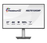 iiyama HB2701UHSNP-B1 Moniteur ProGraphic 27" IPS NOIR 2.0 4K 450cd Dock USB-C 96W HDMI DP Daisy Chain 4xUSB LAN sRGB 100% DCI-P3 99%