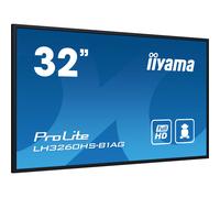 IIYAMA iiyama LH3260HS-B1AG Écran d'affichage dynamique Carte A numérique 80 cm (31.5") LED Wifi 500 cd/m² Full HD Noir Intégré dans