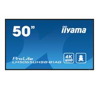 IIYAMA iiyama LH5065UHSB-B1AG Écran d'affichage dynamique Écran plat de signalisation numérique 125,7 cm (49.5") LCD Wifi 800 cd/m² 4K