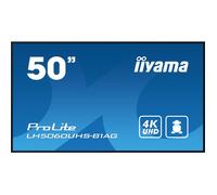 iiyama LH5060UHS-B1AG 49.5" IPS 4K Monitor with 500CD, 3 HDMI, 2 USB, 24/7 Operation, and Android OS