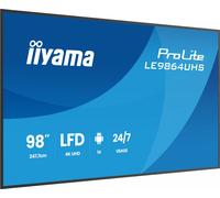 iiyama Écran d'affichage numérique ProLite LE9864UHS-B1AG 98 pouces 4K UHD connectivité avancée