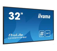 LH3241S-B2 affichage de messages En forme de kiosk 80 cm (31.5") LED 350 cd/m² Full HD Noir 24/7