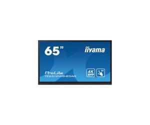 IIYAMA LFD 65 dalle IPS anti-reflet 40 points 24/7 3840x2160 HPs VGA 3xHDMI 1xUSB-C 5xUSB HUB3.2 400cd/m² 8 ms orient paysage VESA 600x400 / TE6512MIS-B3AG