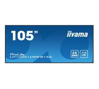 iiyama LH10551UWS-B1AG Écran plat de signalisation numérique (Full HD Ultra large)