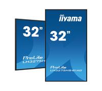 iiyama LH3275HS-B1AG Écran Signalétique Numérique 32" LCD Full HD 1920x1080 500cd/m² IPS 8ms Android 11 Wi-Fi 24/7 VESA 200x200