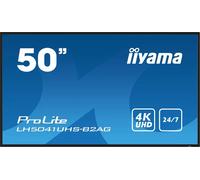 iiyama Écran 50 pouces LH5041UHS-B2AG 4K UHD 3840×2160 VA 500 cd/m² 5000:1 9,5 ms Paysage/Portrait