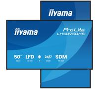 iiyama LH5075UHS-B2AG Écran d'affichage dynamique Écran plat de signalisation numérique 49.5" LCD Wifi 500 cd/m² 4K Ultra HD Noir Intégré dans le processeur Android 24/7