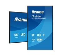 iiyama LH5575UHS-B2AG Écran Signalisation Numérique 54.6" LCD 4K Ultra HD 500cd/m² IPS 8ms WiFi Android 11 24/7 - VESA 400x400