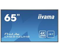 iiyama LH6542UHS-B3 Affichage de Messages Panneau Plat de signalisation numérique 163,8 cm (64.5") IPS 4K Ultra HD Noir Intégré dans Le processeur Android 8.0
