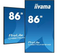 iiyama LH8675UHS-B1AG Écran plat de signalisation numérique 4K Ultra HD (85.6 pouces)