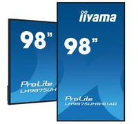 iiyama LH9875UHS-B1AG Écran d'affichage dynamique Écran plat de signalisation numérique 2,48 m (97.5