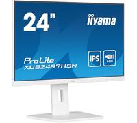 iiyama Moniteur XUB2497HSN-W2-23.8", IPS, 1920 x 1080/100Hz, 1H1DP1C, Has, RJ45