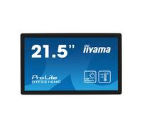 iiyama OTF2216MC-B1 Écran Signalétique Numérique LCD 22" Full HD 1920x1080, 1100 cd/m², Tactile Capacitif Projeté, VA, HDMI, DisplayPort, IP65
