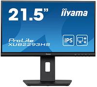 21,5 ULTRA MINCE, dalle IPS, 1920x1080, 3ms 250cd/m², 1000:1, haut-parleurs, 1xDisplayPort, 1xHDMI, 1xVGA, 15cm pied réglable en hauteur + Pivot, i-style Colour