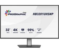 iiyama Moniteur ProGraphic HB3201 31,5" 4K UHD IPS DCI-P3 99% sRGB 100% USB-C 96W Noir mat