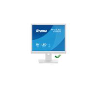 iiyama Écran LED 19" ProLite B1980S-W1 – 1280×1024 75Hz, HDMI/DisplayPort, haut-parleurs, blanc mat