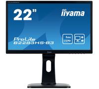 iiyama ProLite B2283HS-B3 écran plat de PC 54,6 cm (21.5 ) 1920 x 1080 pixels Full HD LED Noir