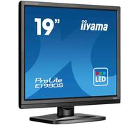 iiyama ProLite E1980S-B1 - Écran LED - 19" - 1280 x 1024 @ 75 Hz - TN - 250 cd/m² - 1000:1 - 3 ms - HDMI, DisplayPort - haut-parleurs - noir mat