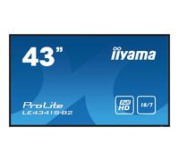 iiyama ProLite LE4341S-B2 - 43" écran LCD rétro-éclairé par LED - signalisation numérique - 1080p 1920 x 1080 - Collerette noire avec finition brillant
