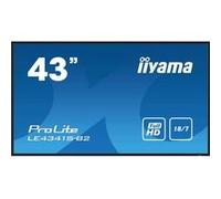 iiyama ProLite LE4341S-B2 - 43" écran LCD rétro-éclairé par LED - signalisation numérique - 1080p 1920 x 1080 - Collerette noire avec finition brillant