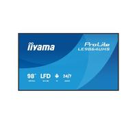 iiyama Écran d'affichage numérique ProLite LE9864UHS-B1AG 98 pouces 4K UHD connectivité avancée