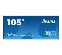 iiyama ProLite LH10551UWS-B1AG 105" Classe (104.7" visualisable) écran LCD rétro-éclairé par LED - 5K - pour signalisation numérique