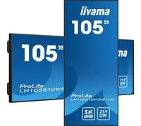 iiyama ProLite LH10551UWS-B1AG Découvrez le nouvel écran professionnel 5K dédié à la signalisation panoramique dans les espaces de vente et grandes