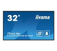 iiyama ProLite LH3275HS-B1AG - Classe de diagonale 32" écran LCD rétro-éclairé par LED - signalisation numérique - avec lecteur multimédia SoC intégré - Android - 1080p 1920 x 1080 - noir mat
