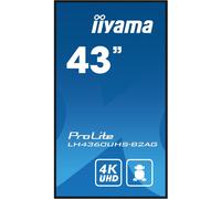 iiyama ProLite LH4360UHS B2AG Un écran dynamique parfait pour vos affichages innovants.