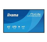 iiyama ProLite LH4364UHS-B1AG - Classe de diagonale 43" (42.5" visualisable) écran LCD rétro-éclairé par LED - signalisation numérique - avec lecteur multimédia SoC intégré - 4K UHD (2160p) 3840 x 216