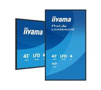 iiyama ProLite LH4364UHS-B1AG Écran UHD 4K de 43 pouces pour l'affichage numérique avec connectivité avancée et contrôle professionnel.