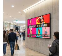 iiyama ProLite LH4365UHSB-B1 Écran UHD 4K de 43″ avec Android 11, luminosité élevée et affichage 24/7, idéal pour l’affichage dynamique dans les