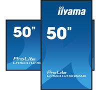 iiyama ProLite LH5041UHS-B2AG Moniteur professionnel 4K de 50'' idéal pour l'affichage dynamique en continu (24/7) dans les entreprises, commerces,...