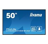 IIYAMA - PUBLIC DISPLAY 50IN 3840X2160 9.5MS LH5065UHSB-B1AG 5000:1 HDMI DP