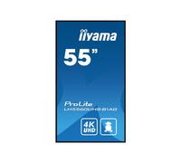 iiyama ProLite LH5560UHS-B1AG - 55" écran LCD rétro-éclairé par LED - signalisation numérique - avec lecteur multimédia SoC intégré - 4K UHD (2160p) 3840 x 2160 - éclairage périphérique - noir, finiti
