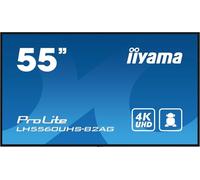 iiyama Écran 55 pouces LH5560UHS-B2AG UHD VA 500cd/m2 Haze25% Paysage/Portrait Support mural inclus