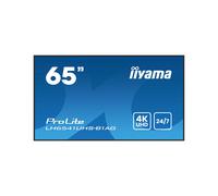 iiyama ProLite LH6541UHS-B2 Écran d'affichage numérique de 65 pouces avec une résolution 4K UHD et un fonctionnement 24 heures sur 24, 7 jours sur 7