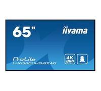iiyama LH6560UHS-B2AG Écran d'affichage dynamique Carte A numérique 165,1 cm (65") LED Wifi 500 cd/m² 4K Ultra HD Noir Intégré dans le processeur Android 11 24/7
