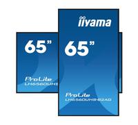 iiyama ProLite LH6560UHS-B2AG Écran 4K de 65'' avec Android 11, fonctionnement 24/7 et options de contrôle avancées, parfait pour l'affichage
